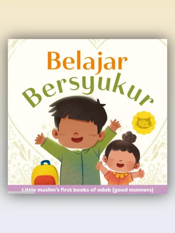 Sampul buku Belajar Bersyukur dan Berterima Kasih