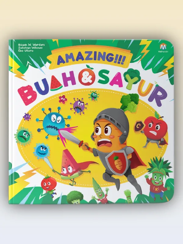 Sampul buku Amazing Buah dan Sayur