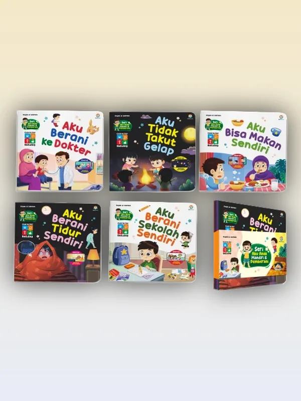 Sampul buku Aku Anak Mandiri & Pemberani