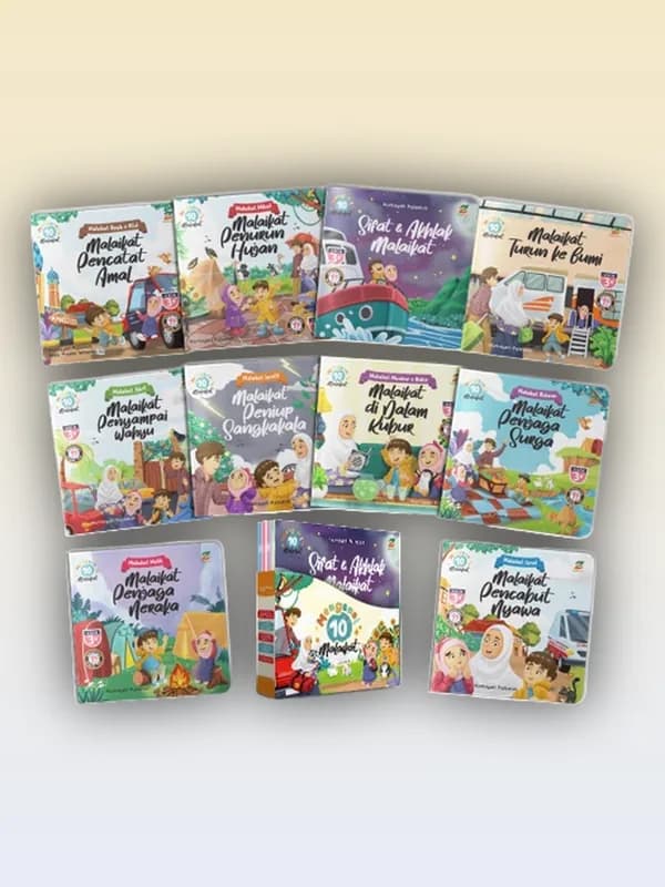 Sampul buku Seri Mengenal 10 Malaikat
