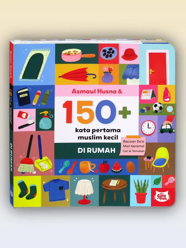 Sampul buku Asmaul Husna & 150 Kata Pertama Muslim Kecil di Rumah