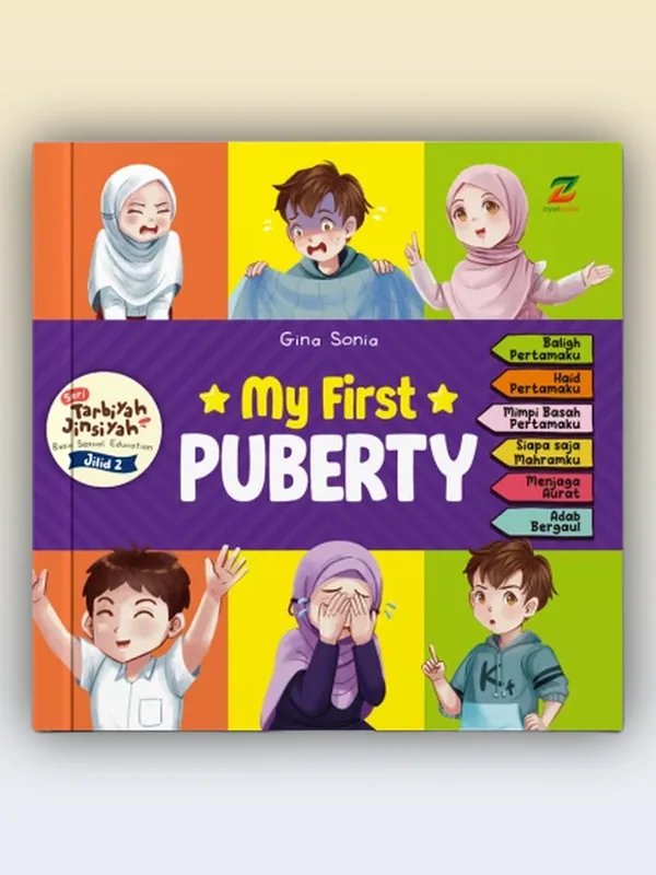 Sampul buku My First Puberty