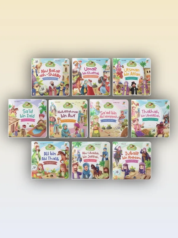 Sampul buku 10 Sahabat Dijamin Masuk Surga