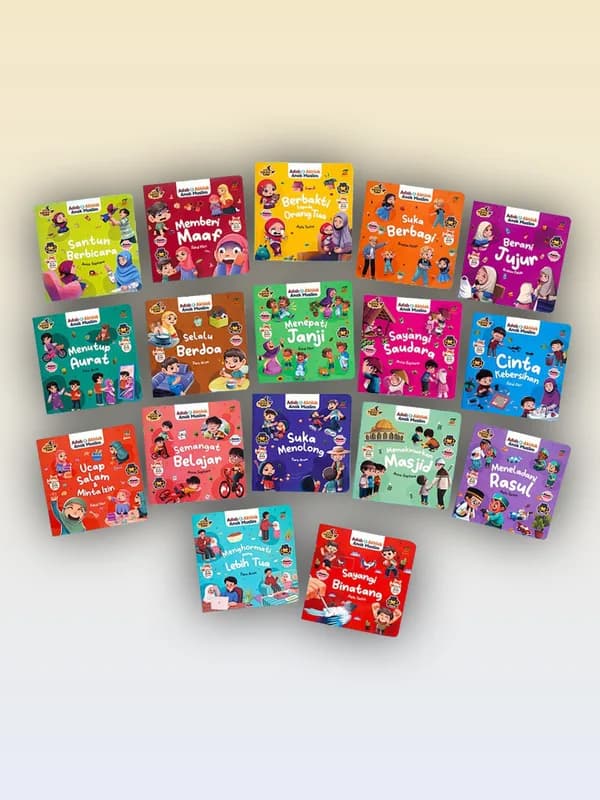 Sampul buku Seri Adab & Akhlak Anak Muslim