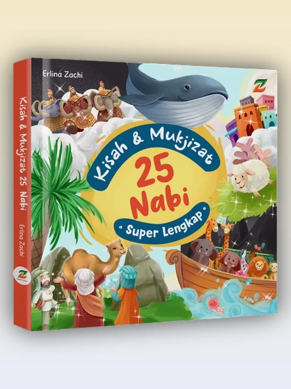 Sampul buku Kisah & Mukjizat 25 Nabi Super Lengkap