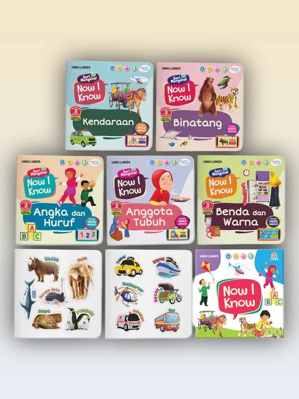 Sampul buku Paket Now I Know Book
