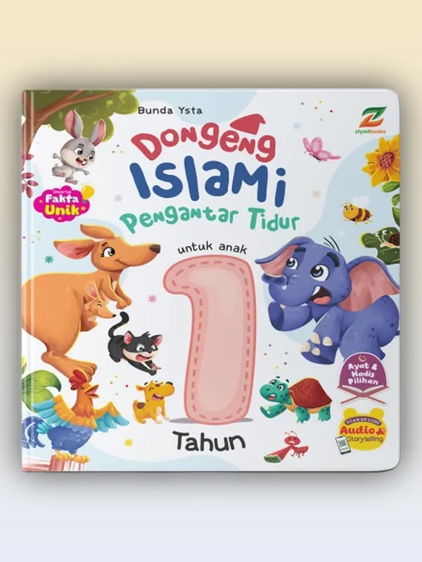 Sampul buku Dongeng Islami Pengantar Tidur untuk Anak 1 Tahun