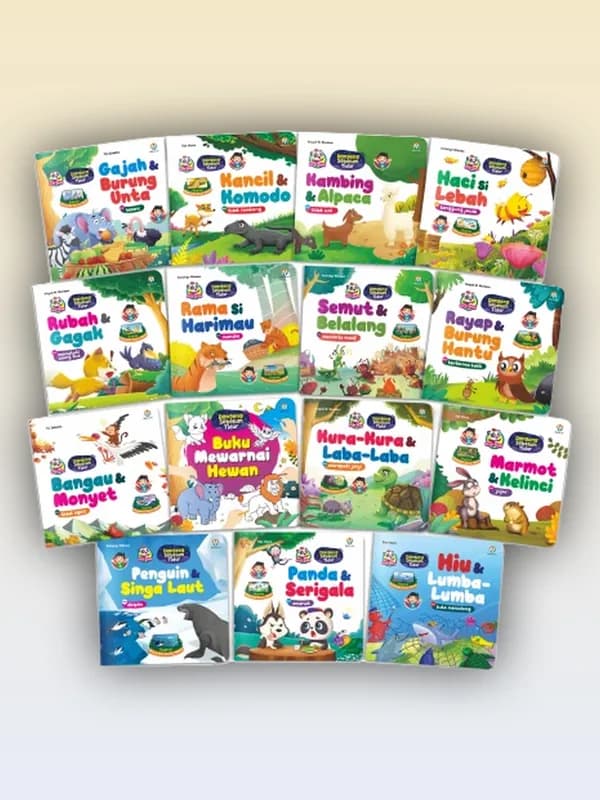 Sampul buku Dongeng Sebelum Tidur Cerita Hewan Populer