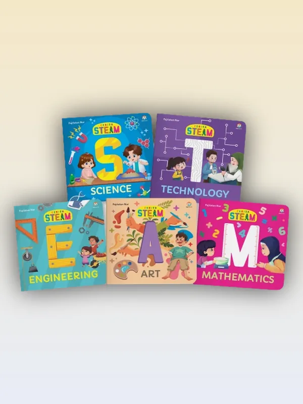 Sampul buku Seri Cerita STEAM