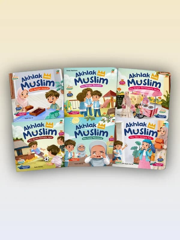 Sampul buku Seri Akhlak Anak Muslim