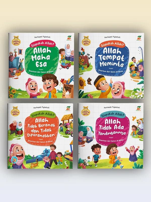Sampul buku My First Learning from Quran Siapakah Allah