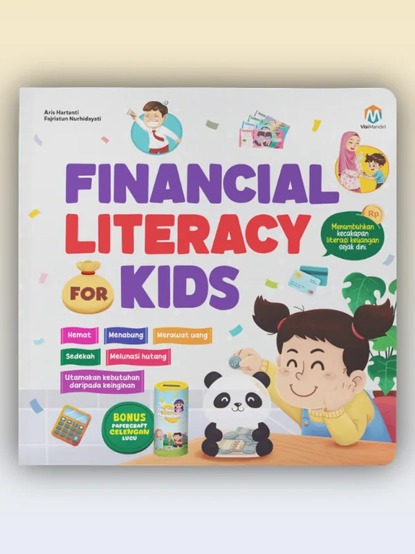 Sampul buku Financial Literacy for Kids