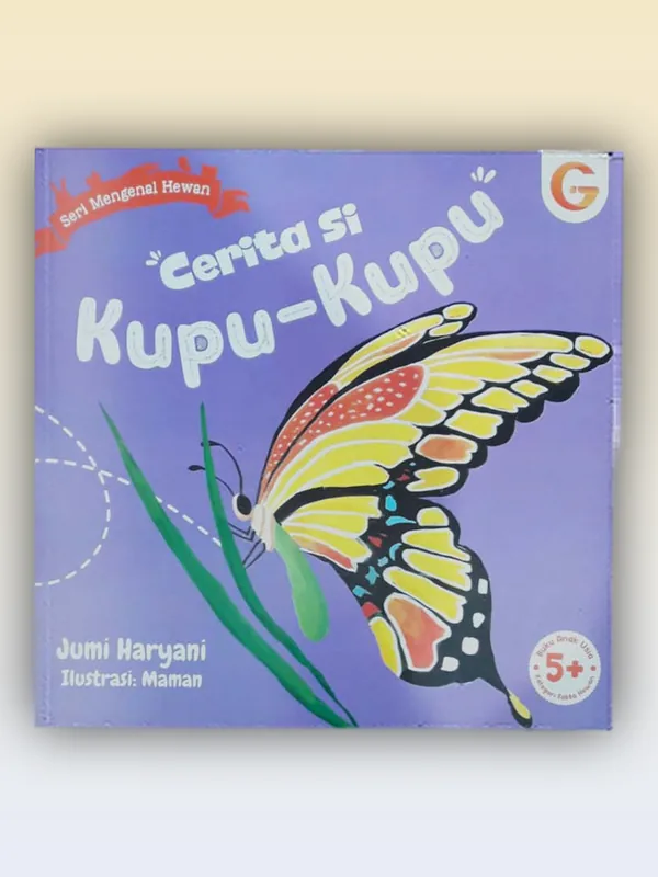 Sampul buku Cerita Si Kupu-kupu