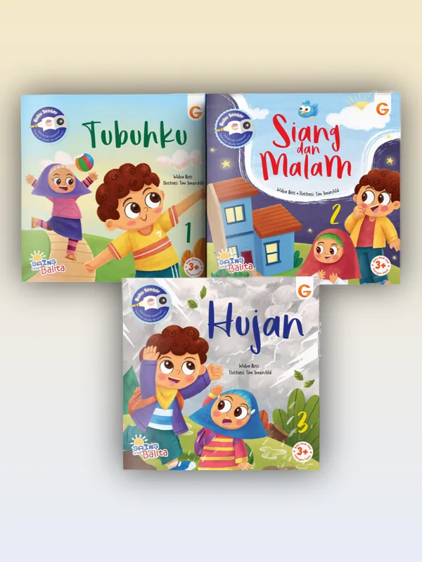 Sampul buku Seri Sains untuk Balita