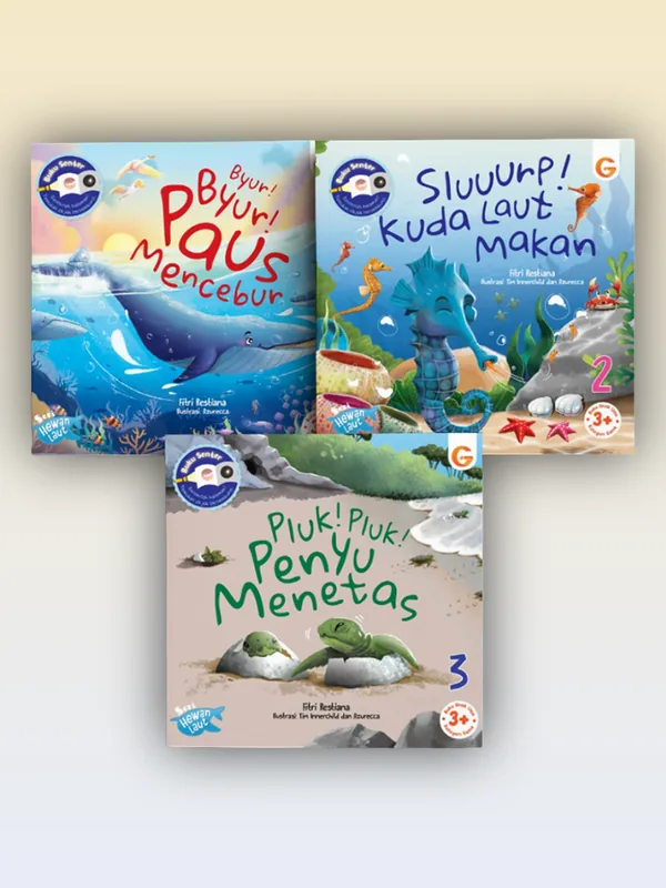 Sampul buku Seri Hewan Laut