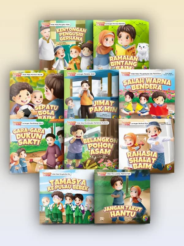 Sampul buku Seri Tauhid for Kids