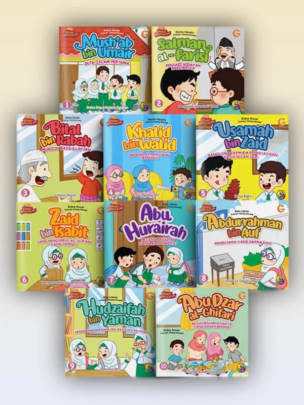 Sampul buku Seri Sahabat Rasulullah