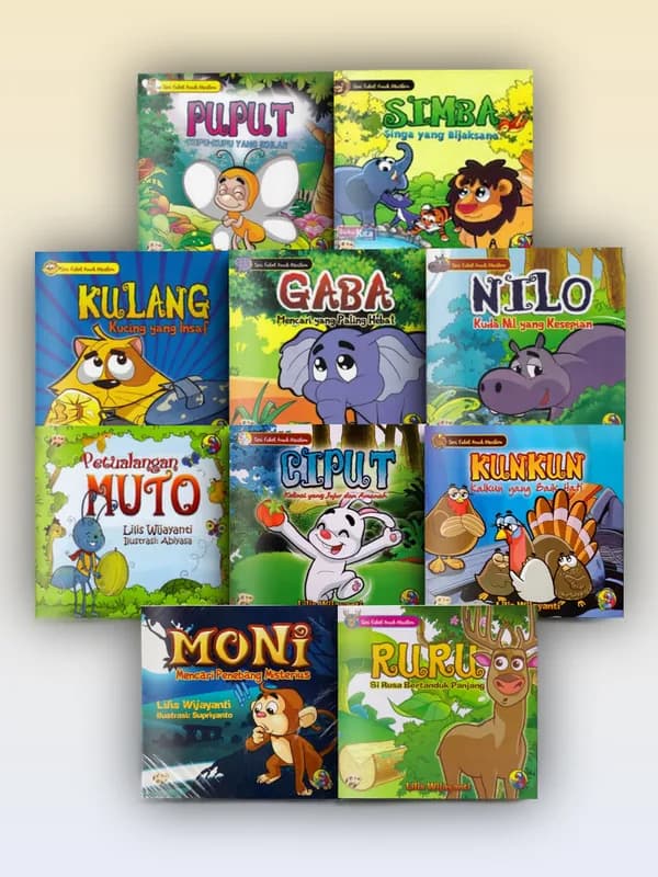 Sampul buku Seri Fabel Anak Muslim
