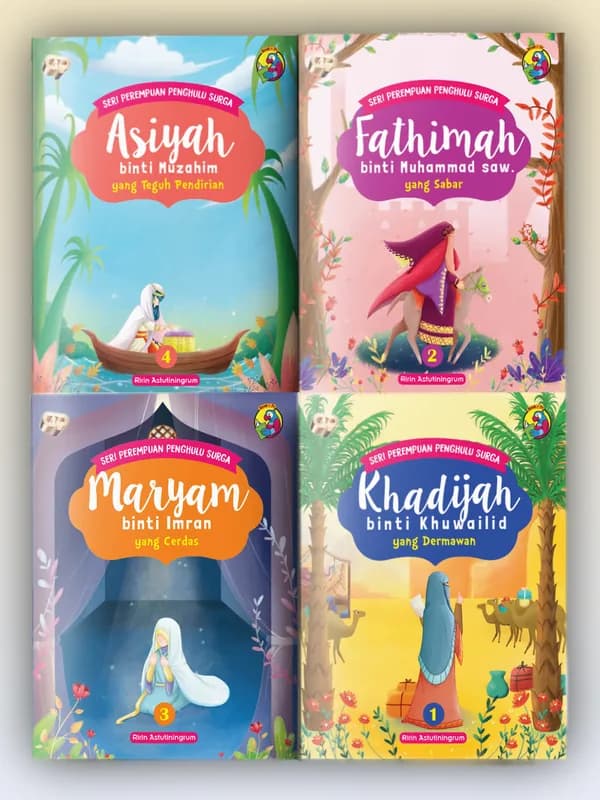 Sampul buku Seri Perempuan Penghulu Surga
