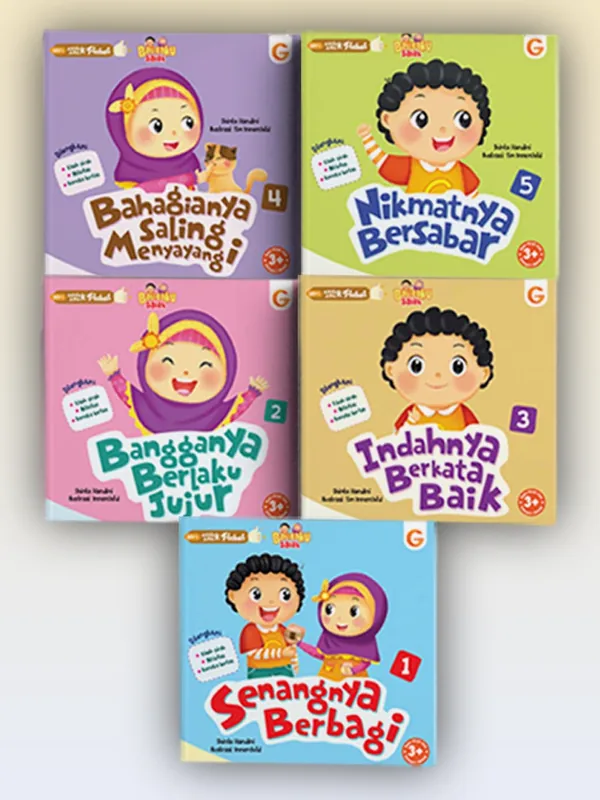 Sampul buku Seri Akhlak Anak Hebat