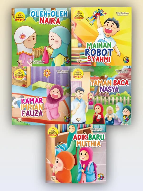 Sampul buku Seri Aku Senang Berbagi