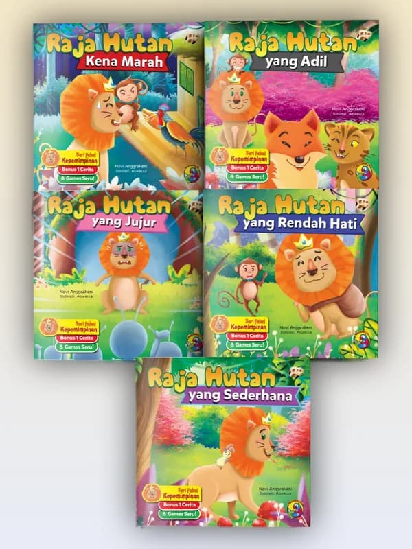 Sampul buku Seri Fabel Kepemimpinan