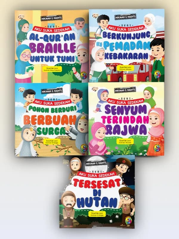 Sampul buku Seri Aku Suka Sedekah