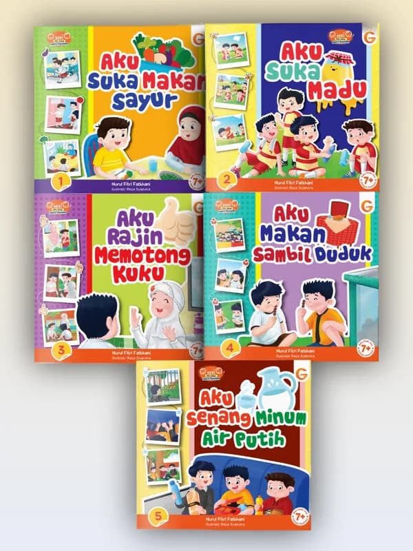 Sampul buku Seri Aku Sehat Seperti Rasulullah SAW