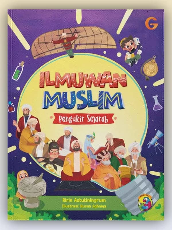Sampul buku Ilmuwan Muslim Pengukir Sejarah