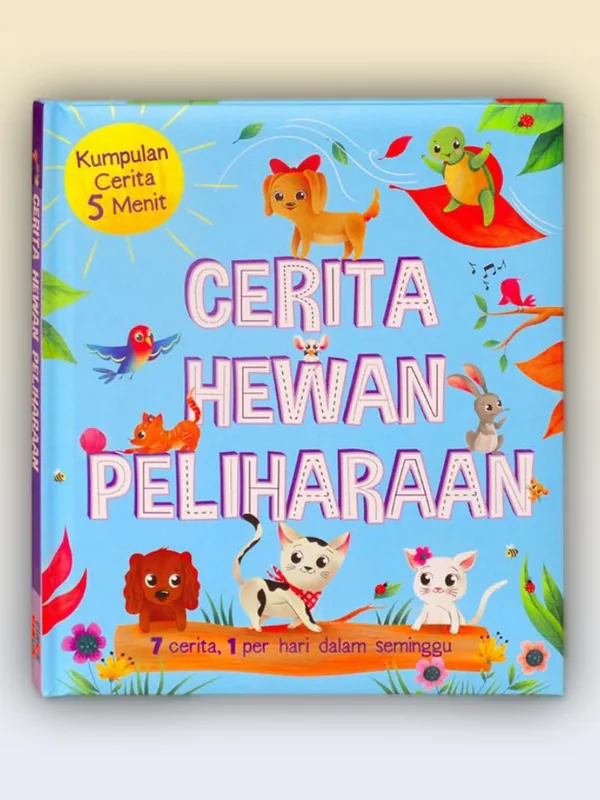 Sampul buku Kumpulan Cerita 5 Menit - Hewan Peliharaan