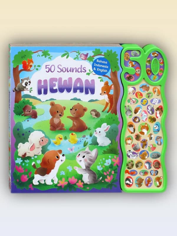Sampul buku 50 Sounds Hewan