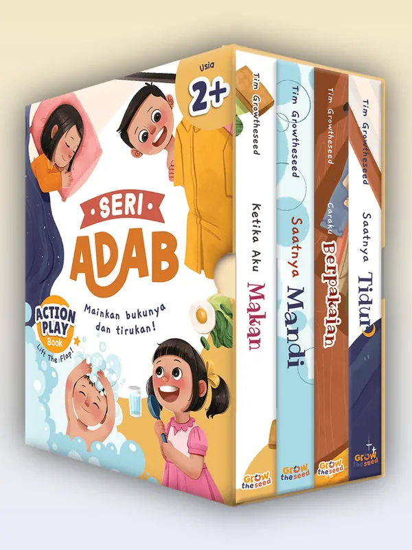 Sampul buku Action Playbook Seri Adab Seri Semesta