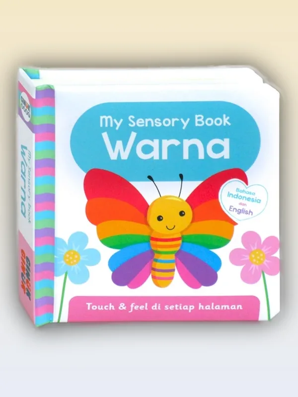 Sampul buku My Sensory Book Warna