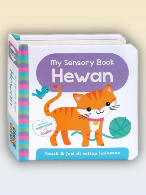 Sampul buku My Sensory Book Hewan