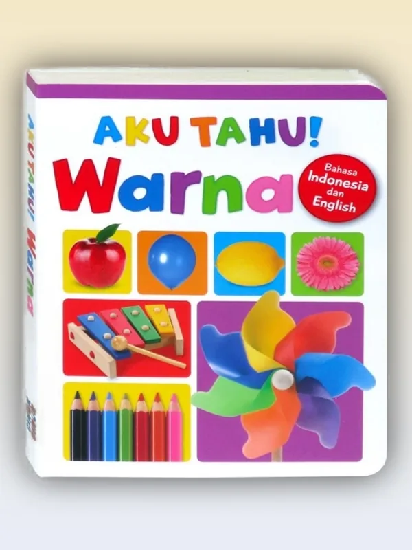 Sampul buku Aku Tahu Warna