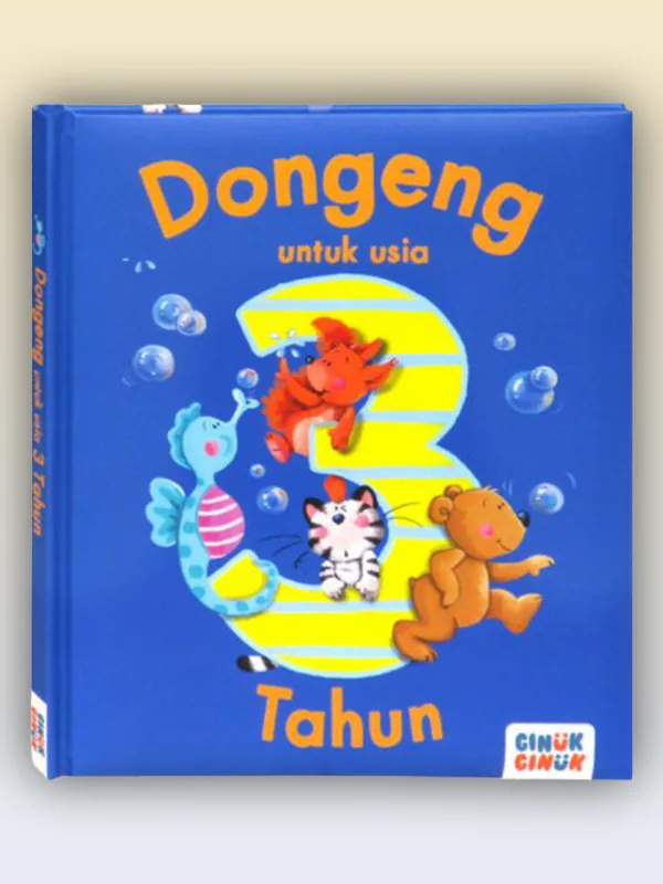 Sampul buku Dongeng untuk Usia 3 Tahun