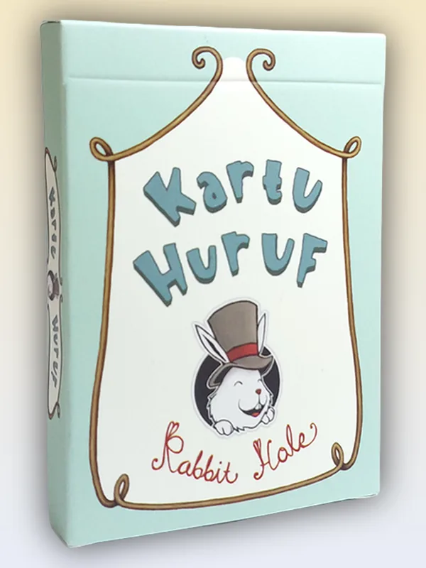 Sampul buku Kartu Huruf