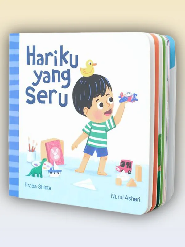 Sampul buku Hariku yang Seru