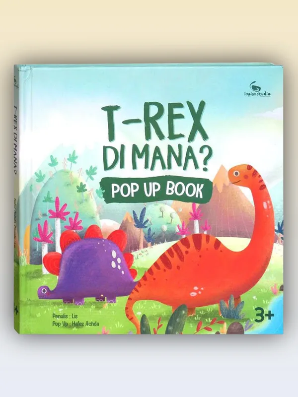 Sampul buku T-Rex Dimana