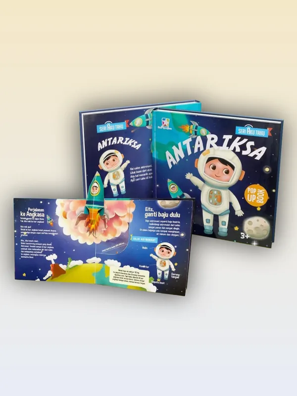 Sampul buku Antariksa