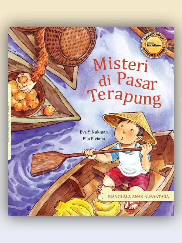 Sampul buku Misteri di Pasar Terapung