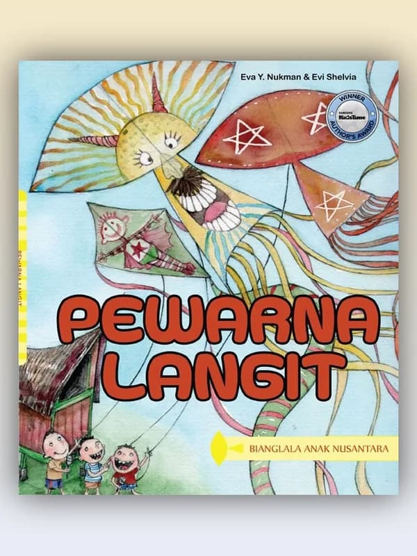 Sampul buku Pewarna Langit
