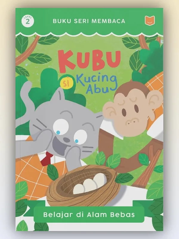 Sampul buku Kubu Si Kucing Abu: Belajar di Alam Bebas
