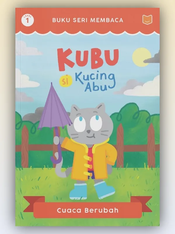 Sampul buku Kubu Si Kucing Abu: Cuaca Berubah