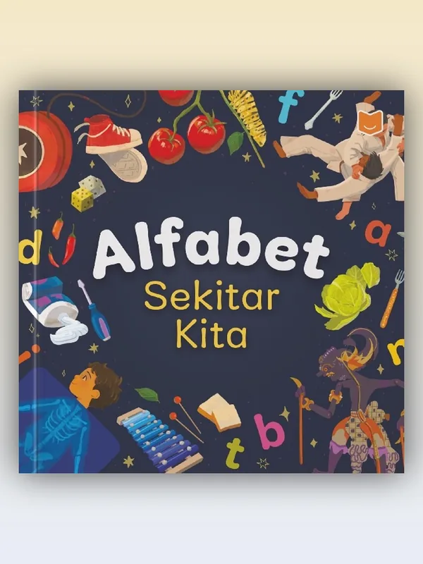 Sampul buku Alfabet Sekitar Kita