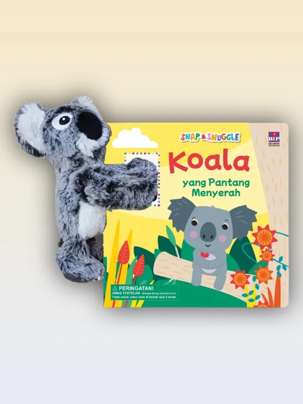Sampul buku Snap & Snuggle: Koala yang Pantang Menyerah