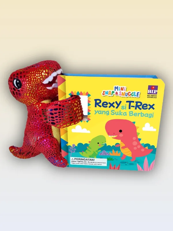 Sampul buku Mini Snap & Snuggle: Rexy Si T-Rex yang Suka Berbagi