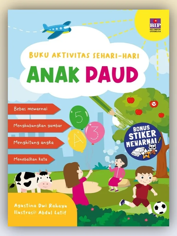 Sampul buku Aktivitas Sehari-Hari Anak PAUD