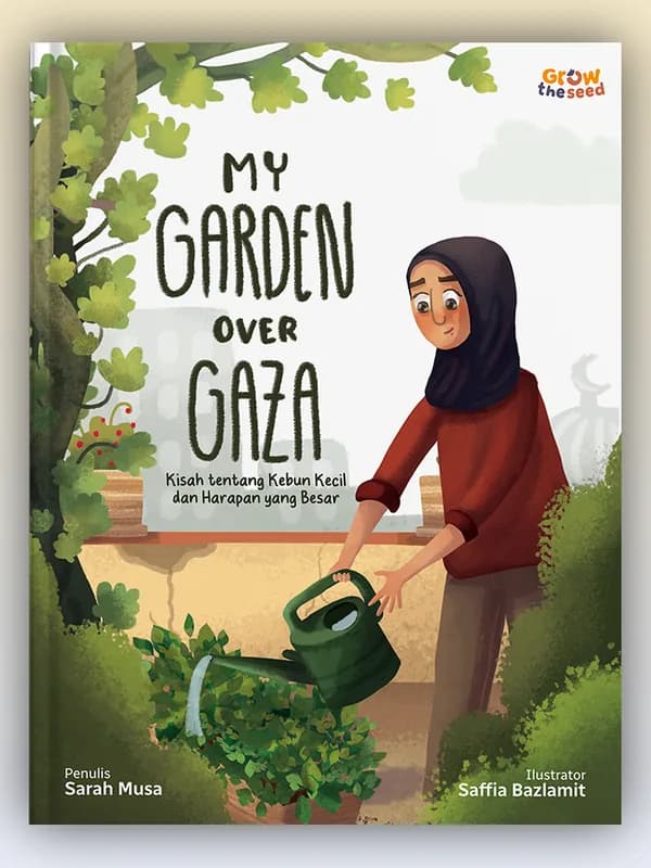 Sampul buku My Garden over Gaza