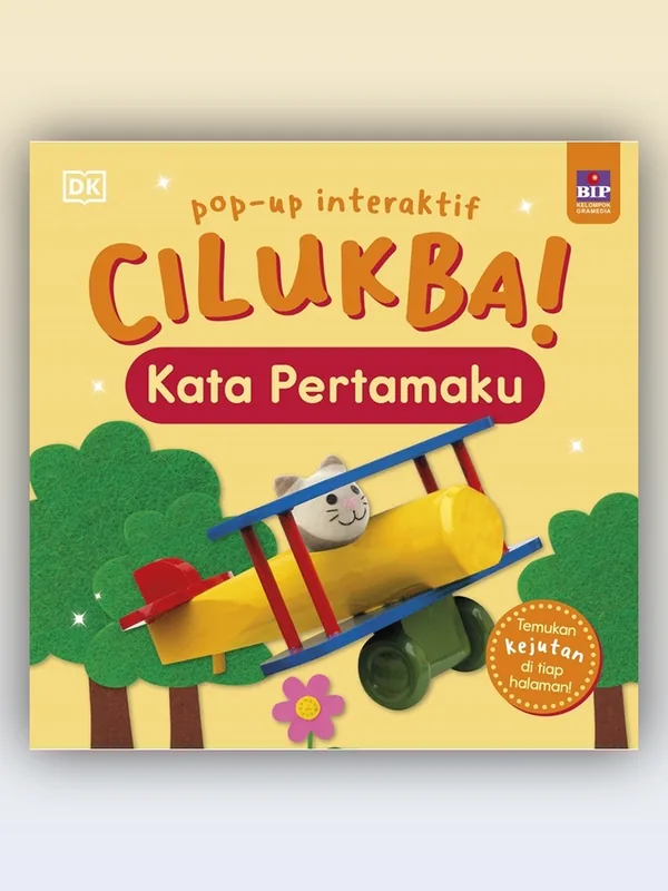 Sampul buku Pop up Interaktif Cilukba!: Kata Pertamaku